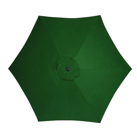 Living Accents Living Accents 9 ft. Tiltable Green Market Umbrella UM90BK0BD-01